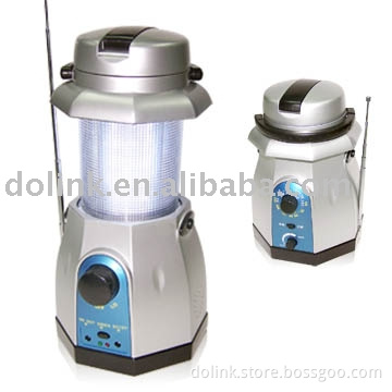 Dynamo LED Camping Lantern with Radio